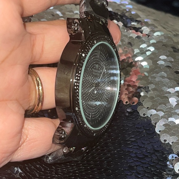 Real diamond watch for men huge sale best gift for all occasions real diamonds! - Picture 9 of 12